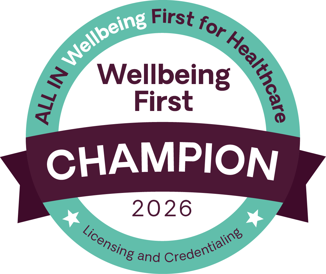 2026 Wellbeing First Champion Badge